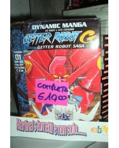 Getter Robot G 1/2 completa di Go Nagai ed. Dynamic SC09