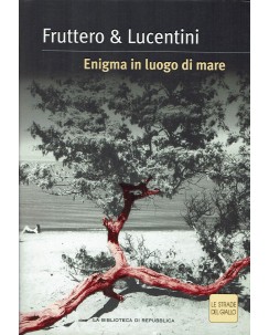 Fruttero Lucentini : enigma in luogo ed. Biblioteca Repubblica strade giallo A51