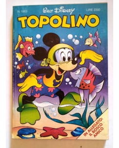 Topolino n.1863 * 11 agosto 1991 * A * Walt Disney - Mondadori