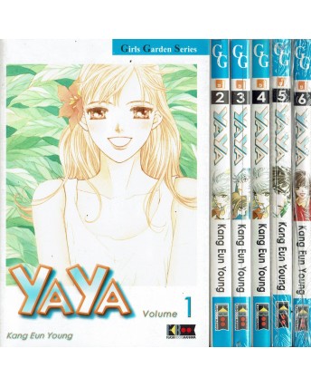 Ya Ya YAYA 1/6 serie COMPLETA di Kang Eun Young ed. Flashbook SC01