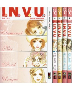 INVU I.N.V.U. 1/5 serie COMPLETA di Kim Yang Won ed. Flashbook SC02