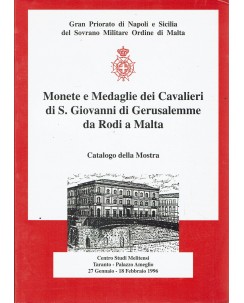 Gran Priorato Napoli Sicilia ordine Malta monete medaglie mostra 1996 FF00