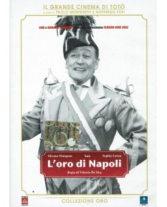 DVD L'ORO DI NAPOLI con TOTO' editorial ITA usato B07