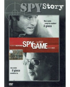 DVD Spy Game con Robert Redford serie Spy Story ITA usato B37