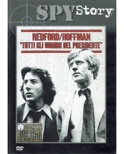DVD tutti gli uomini del presidente con Redford Hoffman serie Spy Story ITA B37