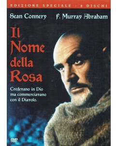 DVD il nome della rosa con Sean Connery 2 dischi ITA usato B13