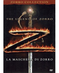 DVD ZORRO COLLECTION COFANETTO 2 DVD con Antonio Banderas ITA usato B11
