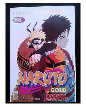 Naruto Gold Deluxe n. 29 di Masashi Kishimoto ed. Panini Comics