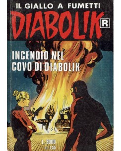 Diabolik R costa bianca n. 467 incendio nel covo di Diabolik ed. Astorina