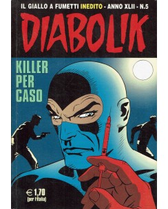 Diabolik Anno XLII n. 5 killer per caso ed. Astorina