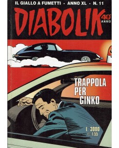 Diabolik Anno XL n.11 trappola per Ginko ed. Astorina