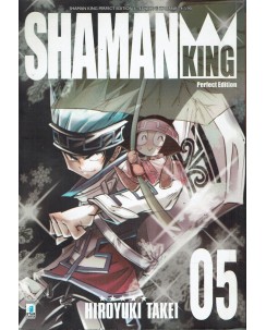 Shaman King  5  di H.Takei PERFECT EDITION ed. Star Comics