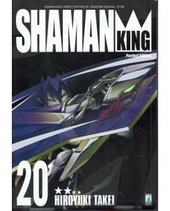 Shaman King 20  di H.Takei PERFECT EDITION ed. Star Comics