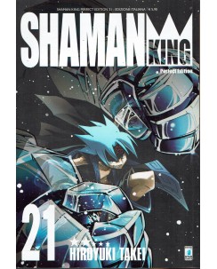 Shaman King 21  di H.Takei PERFECT EDITION ed. Star Comics