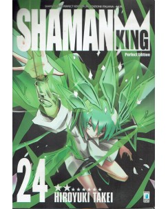 Shaman King 24  di H. Takei PERFECT EDITION ed. Star Comics