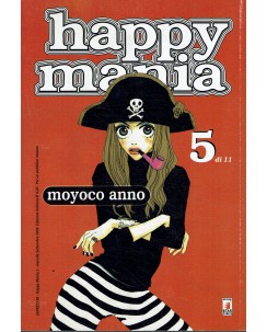 Happy Mania  5 di Moyoco Anno Sugar Sugar Rune ed. Star Comics