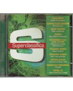 CD Superclassifica TV Sorrisi Canzoni 2002 10 tracce USATO editoriale B05
