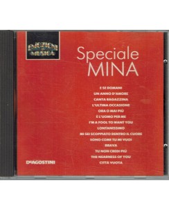 CD Speciale Mina Emozioni in musica  1 DeA editoriale 14 tracce usato B05