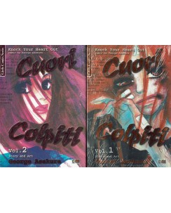 Cuori Colpiti  1/2 serie COMPLETA di George Asakura ed. Flashbook 