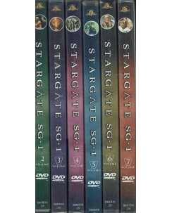DVD Stargate sg1 DVD 2 3 4 5 6 7 DVD ITA usato B24