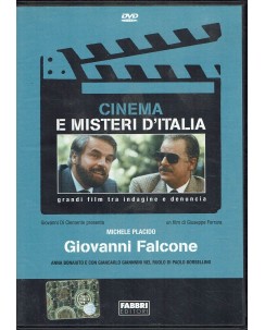 DVD GIOVANNI FALCONE con MICHELE PLACIDO e Giannini ITA usato Fabbri B25