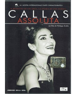 DVD Callas Assoluta il ritratto di una diva di Kholy editoria ITA usato B25