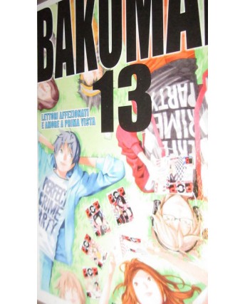 Bakuman n.13 di Obata Ohba aut. Death Note 1a ed. Planet Manga