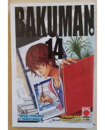 Bakuman n.14 di Obata Ohba aut. Death Note 1a ed. Planet Manga
