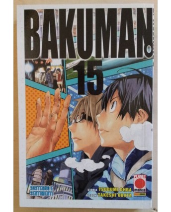 Bakuman n.15 di Obata Ohba aut. Death Note 1a ed. Planet Manga