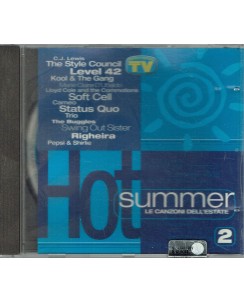 CD  Hot Summer  2  le canzoni dell'estate editoriale TV Sorrisi usato B40