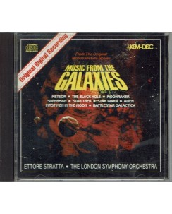 CD Music from the Galaxies 9 colonne sonore film usato B47