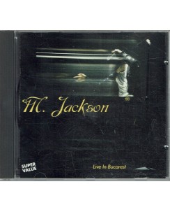 CD Michael Jackson LIVE in Bucarest 10-01-1992 usato B47
