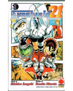 Eyeshield 21 n. 3 di Riichiro Inagaki Yusuke Murata ed. Planet Manga