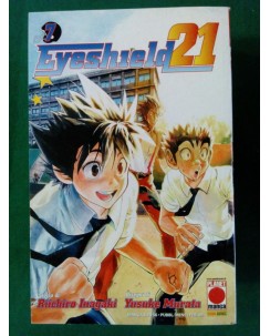 Eyeshield 21 n. 7 di Riichiro Inagaki Yusuke Murata ed. Planet Manga