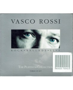 CD VASCO ROSSI the platinum collection BOX 3 CD NUOVO B33