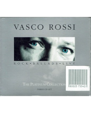 CD VASCO ROSSI the platinum collection BOX 3 CD NUOVO B33