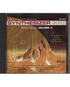 CD SYNTHESIZER VOL.4 SPACE MUSIC Morricone 17tracks usato B33