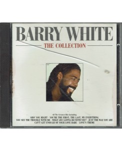CD Barry White THE COLLECTION 16 tracks usato B33