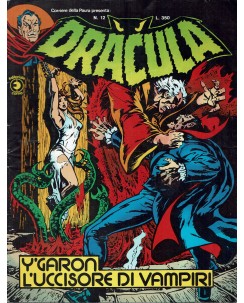 Corriere della Paura presenta Dracula 12 Y Garon uccisore di vamp ed. Corno FU17