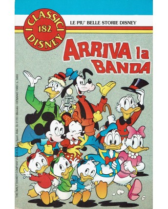 Classici Disney Seconda Serie n.182 ed. Mondadori BO03