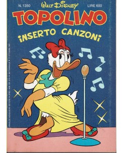 Topolino n.1350 ed. Walt Disney Mondadori