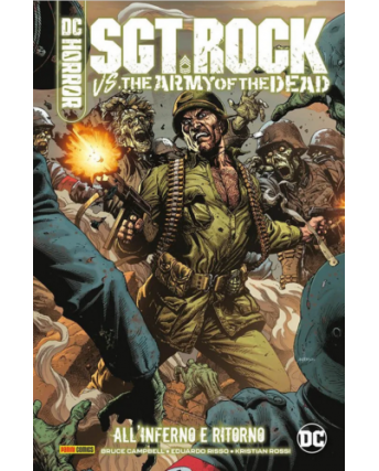 Dc Horror Sgt Rock vs the army of the dead di Campbell ed. Paninin NUOVO SU30