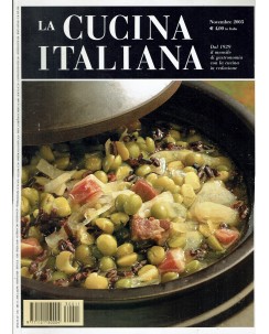 La cucina italiana 11 nov 2003 ed. Quadratum FF14