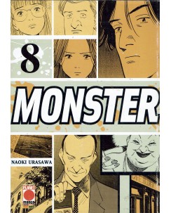 Monster  8 prima edizione di Naoki Urasawa ed. Panini 