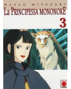 La principessa Mononoke  3 di Miyazaki ed. Panini