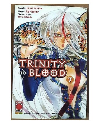 Trinity Blood n. 7 di Sunao Yoshida Kiyo Kyujyo ed. Panini