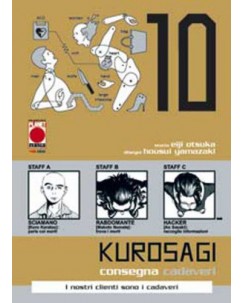 Kurosagi: Consegna Cadaveri n.10 di Eiji Otsuka ed. Panini	