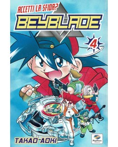 Beyblade n. 4 di Takao Aoki ed. Play Press