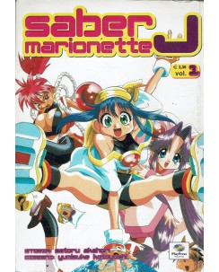 Saber Marionette J n. 1 di S. Akahori ed. Play Press