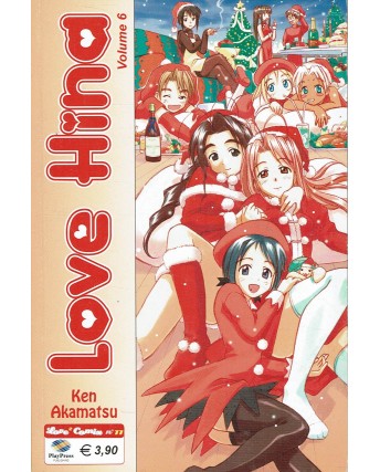 Love Hina n. 6 di Ken Akamatsu ed. Play Press